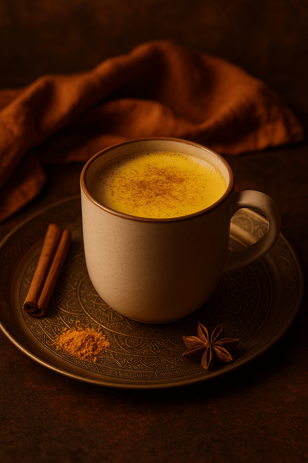 Goldene Kurkuma-Milch (Indien) – Entzündungshemmend & Wärmend